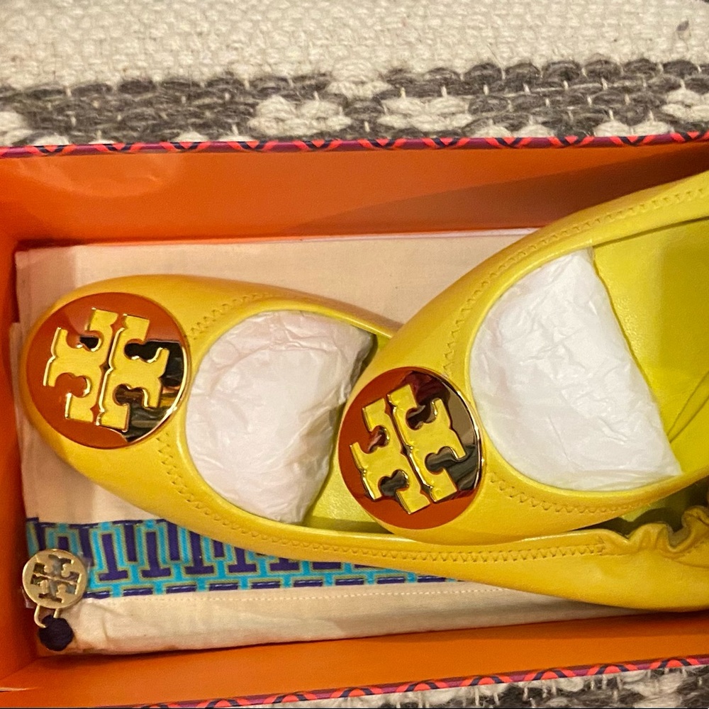 Tory Burch classic flats in rare color